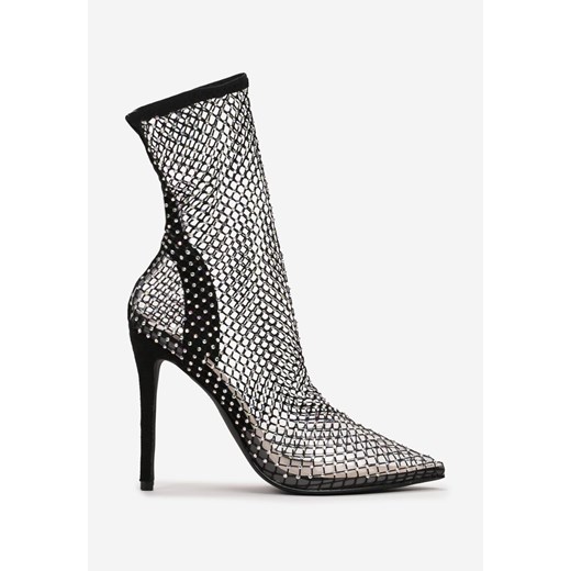 Czarne Botki Saphiphaeia Renee 39 renee.pl