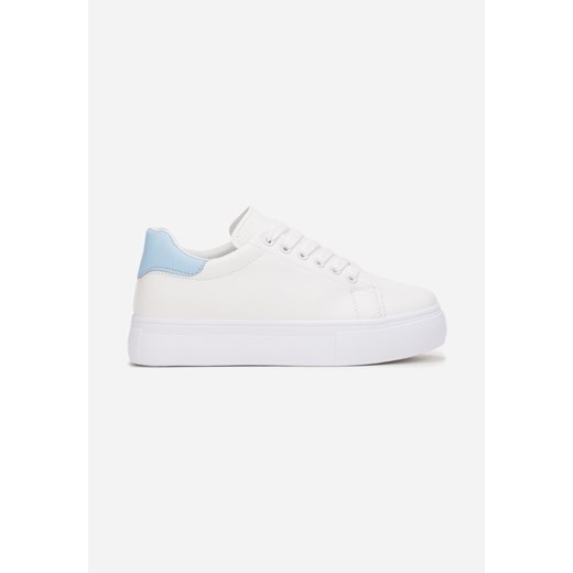 Biało-Niebieskie Sneakersy Thessomeda Renee 39 renee.pl