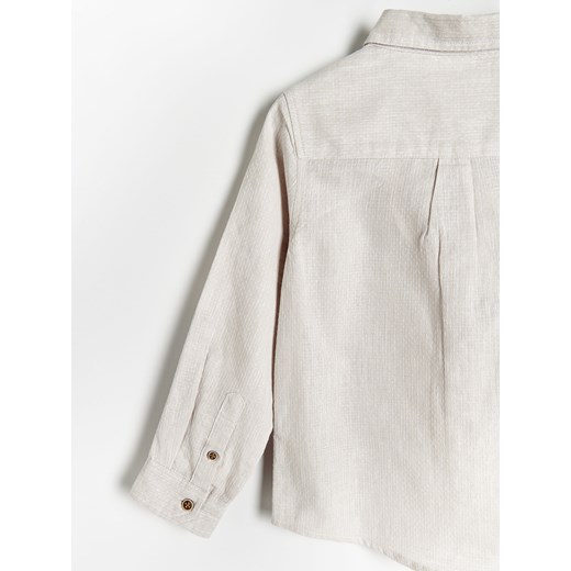 Koszula chłopięca beżowa Reserved 