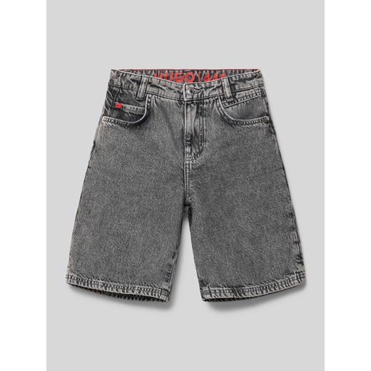Szorty jeansowe z wpuszczanymi kieszeniami ze sklepu Peek&Cloppenburg  w kategorii Spodenki chłopięce - zdjęcie 171932796