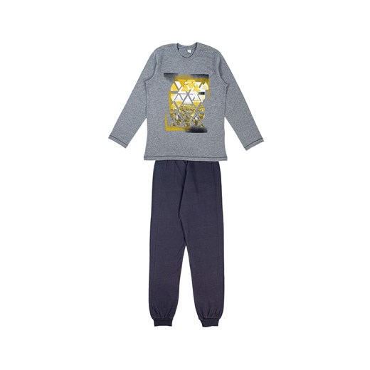 Chłopięca piżama szara długi rękaw szara ze sklepu 5.10.15 w kategorii Piżamy dziecięce - zdjęcie 171933089