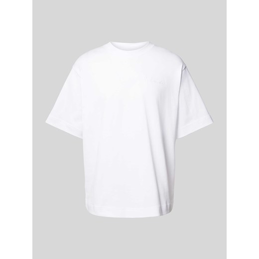 T-shirt w jednolitym kolorze ze sklepu Peek&Cloppenburg  w kategorii T-shirty męskie - zdjęcie 171934615