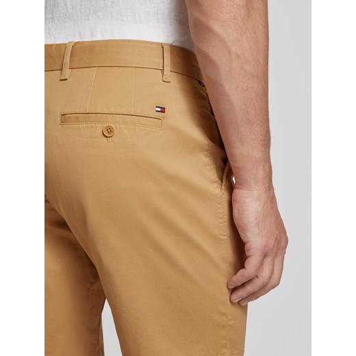 Bermudy w jednolitym kolorze model ‘BROOKLYN’ Tommy Hilfiger 34 Peek&Cloppenburg