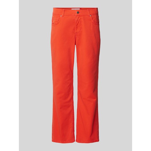Spodnie o skróconym kroju regular fit model ‘Leni’ ze sklepu Peek&Cloppenburg  w kategorii Spodnie damskie - zdjęcie 171934728