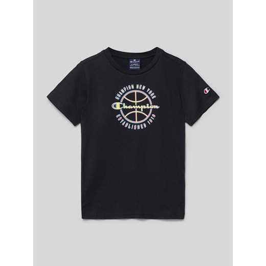 T-shirt z okrągłym dekoltem ze sklepu Peek&Cloppenburg  w kategorii T-shirty chłopięce - zdjęcie 171934848