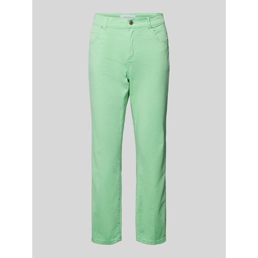 Spodnie o skróconym kroju regular fit model ‘Leni’ ze sklepu Peek&Cloppenburg  w kategorii Spodnie damskie - zdjęcie 171934878