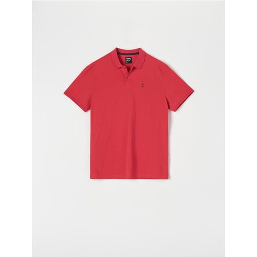 Sinsay - Koszulka polo - różowy ze sklepu Sinsay w kategorii T-shirty męskie - zdjęcie 171937165