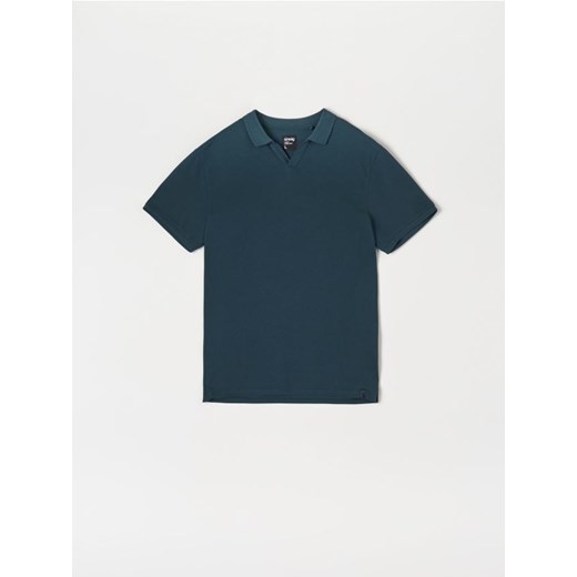 Sinsay - Koszulka polo - niebieski ze sklepu Sinsay w kategorii T-shirty męskie - zdjęcie 171937169