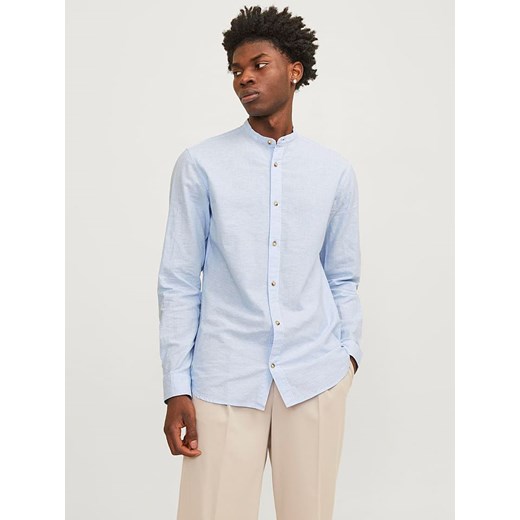 Koszula męska Jack & Jones lniana