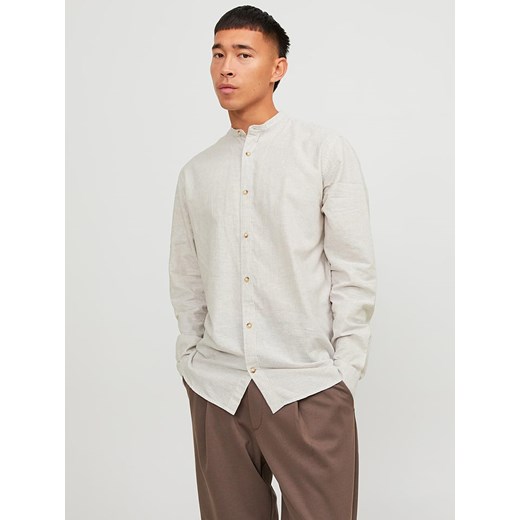 Koszula męska Jack & Jones z lnu