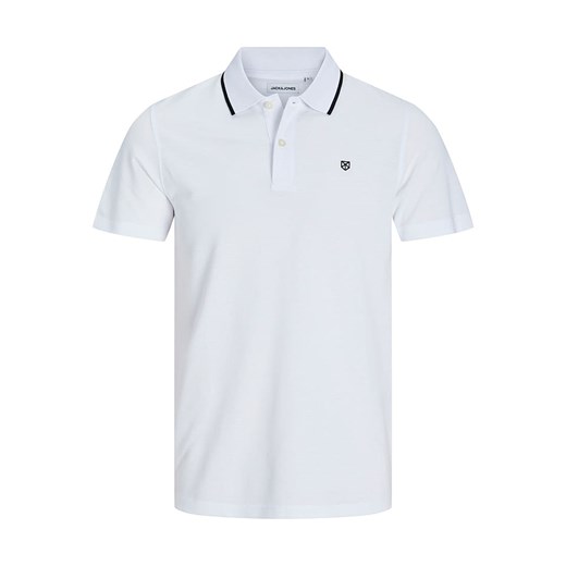 Jack &amp; Jones Koszulka polo w kolorze białym ze sklepu Limango Polska w kategorii T-shirty męskie - zdjęcie 171947247