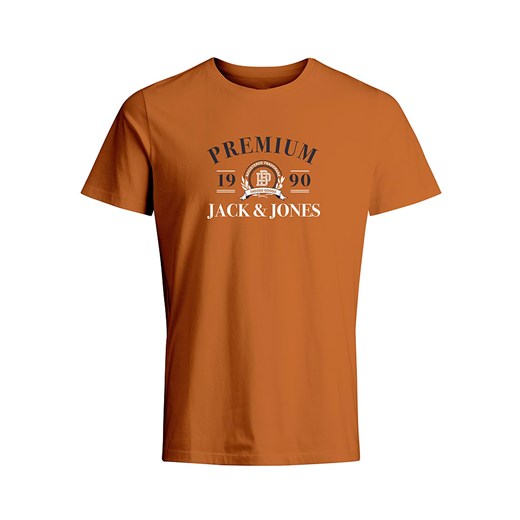 Jack &amp; Jones Koszulka w kolorze jasnobrązowym ze sklepu Limango Polska w kategorii T-shirty męskie - zdjęcie 171947458