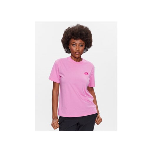 Marmot Koszulka techniczna Peaks Tee SS M14415 Różowy Regular Fit ze sklepu MODIVO w kategorii Bluzki damskie - zdjęcie 171948509