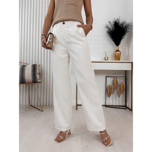 spodnie czacza białe m/38 ze sklepu UBRA w kategorii Spodnie damskie - zdjęcie 171951176