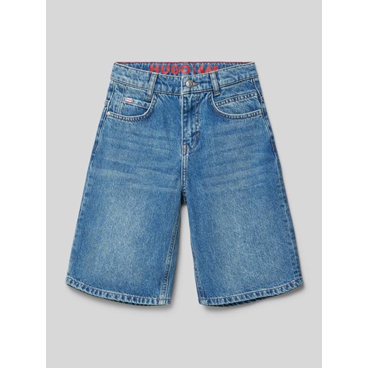 Szorty jeansowe z wpuszczanymi kieszeniami ze sklepu Peek&Cloppenburg  w kategorii Spodenki chłopięce - zdjęcie 171951886