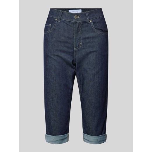 Spodnie capri o kroju slim fit z 5 kieszeniami ze sklepu Peek&Cloppenburg  w kategorii Jeansy damskie - zdjęcie 171952087