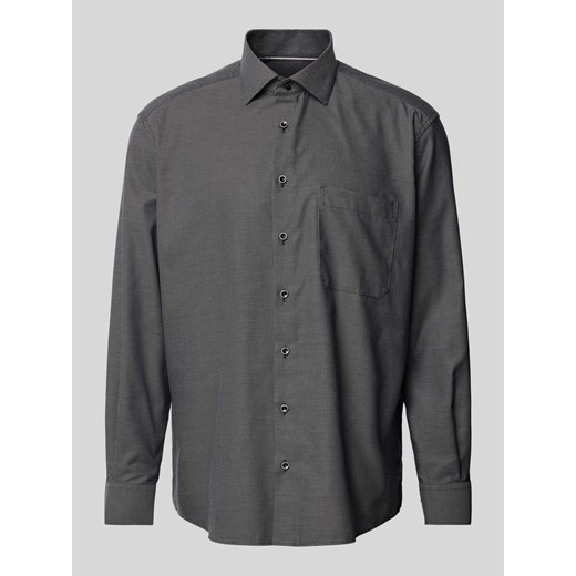 Koszula biznesowa o kroju comfort fit z kołnierzykiem typu kent ze sklepu Peek&Cloppenburg  w kategorii Koszule męskie - zdjęcie 171952108