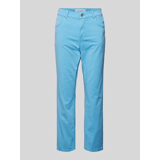 Spodnie o skróconym kroju regular fit model ‘Leni’ ze sklepu Peek&Cloppenburg  w kategorii Spodnie damskie - zdjęcie 171952177