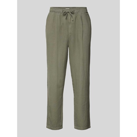 Spodnie z elastycznym pasem model ‘Hakan’ ze sklepu Peek&Cloppenburg  w kategorii Spodnie męskie - zdjęcie 171952495