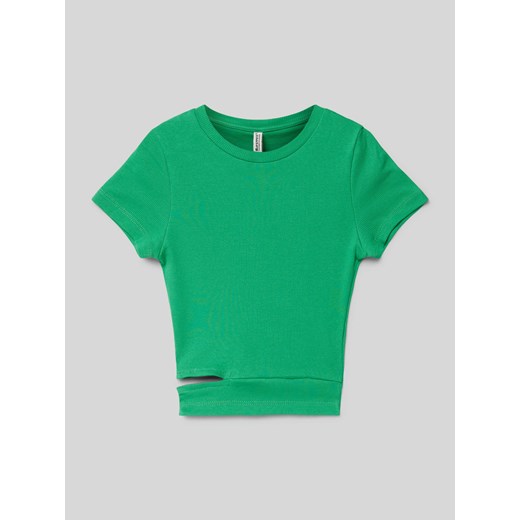 T-shirt z wycięciem ze sklepu Peek&Cloppenburg  w kategorii T-shirty chłopięce - zdjęcie 171952596