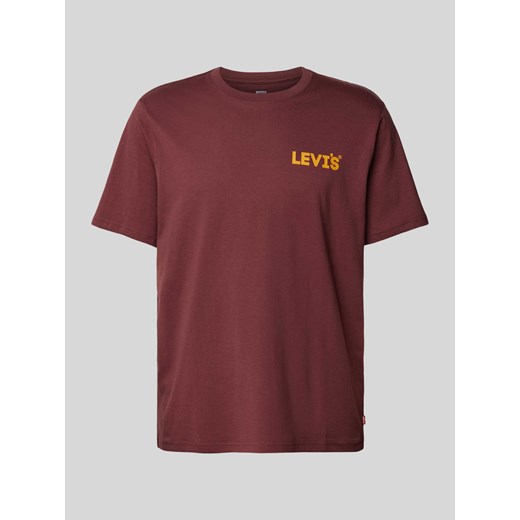 T-shirt z nadrukiem z logo ze sklepu Peek&Cloppenburg  w kategorii T-shirty męskie - zdjęcie 171952607