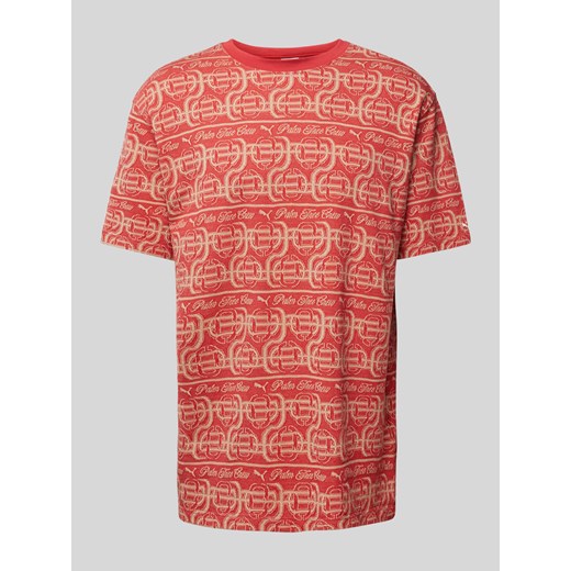 T-shirt we wzory na całej powierzchni ze sklepu Peek&Cloppenburg  w kategorii T-shirty męskie - zdjęcie 171952817