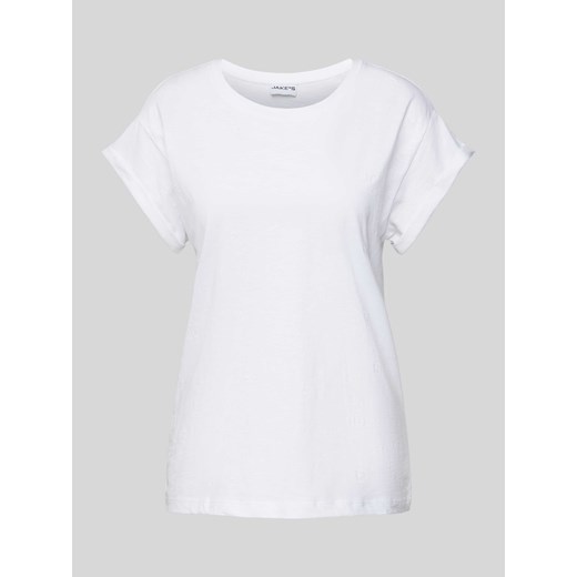 T-shirt z okrągłym dekoltem ze sklepu Peek&Cloppenburg  w kategorii Bluzki damskie - zdjęcie 171952929