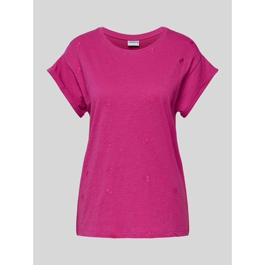 T-shirt z okrągłym dekoltem ze sklepu Peek&Cloppenburg  w kategorii Bluzki damskie - zdjęcie 171952947