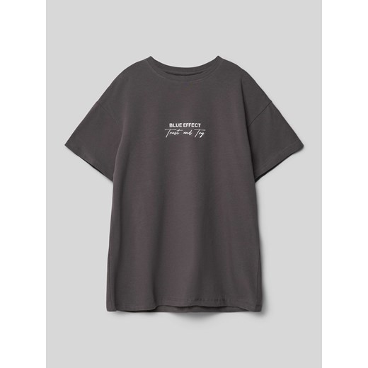 T-shirt o kroju oversized z nadrukiem z logo i okrągłym dekoltem ze sklepu Peek&Cloppenburg  w kategorii T-shirty chłopięce - zdjęcie 171953017