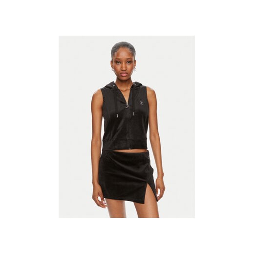 Juicy Couture Bluza Gilly JCWGL23308 Czarny Regular Fit ze sklepu MODIVO w kategorii Bluzy damskie - zdjęcie 171953845