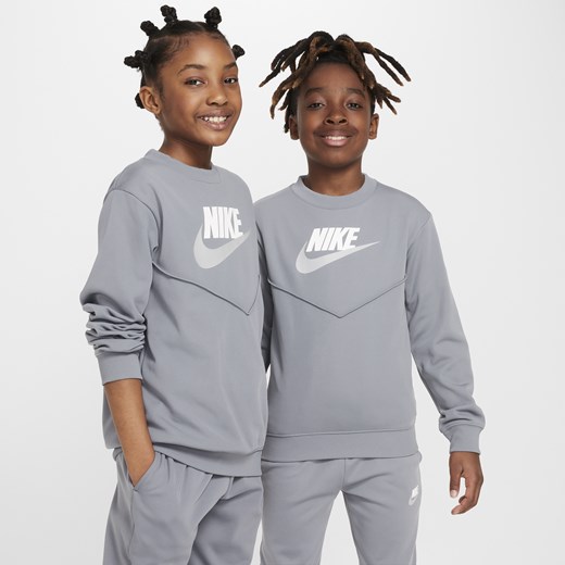 Dres dla dużych dzieci Nike Sportswear - Szary Nike XL Nike poland