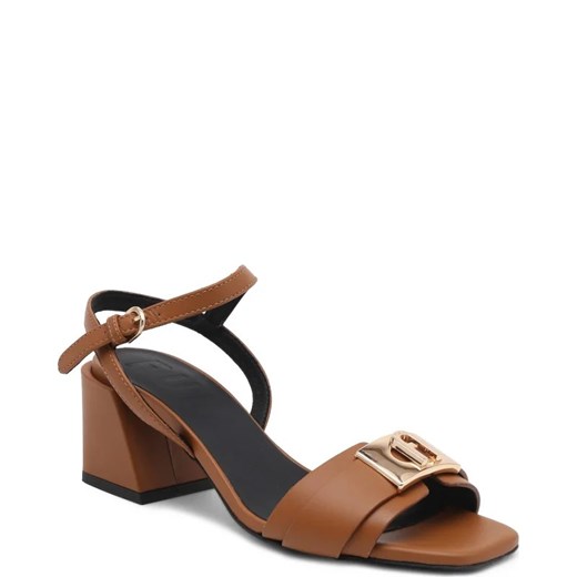 Furla Skórzane sandały na słupku ze sklepu Gomez Fashion Store w kategorii Sandały damskie - zdjęcie 171954876