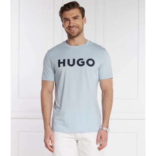 HUGO T-shirt Dulivio | Regular Fit ze sklepu Gomez Fashion Store w kategorii T-shirty męskie - zdjęcie 171954946