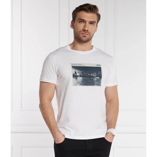 Pepe Jeans London T-shirt CIEL | Slim Fit XXL promocja Gomez Fashion Store