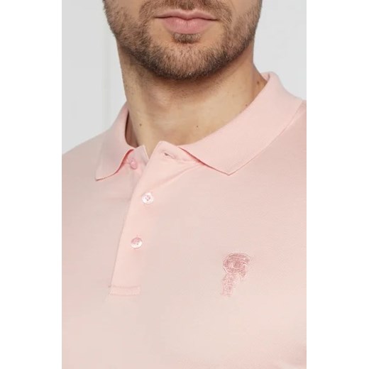 T-shirt męski Karl Lagerfeld z elastanu
