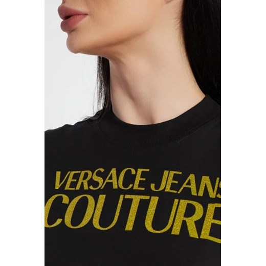 Bluzka damska Versace Jeans z bawełny