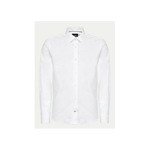 JOOP! Koszula 152Pit 30041236 Biały Slim Fit ze sklepu MODIVO w kategorii Koszule męskie - zdjęcie 171956208