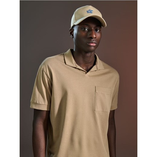 Sinsay - Koszulka polo - beżowy ze sklepu Sinsay w kategorii T-shirty męskie - zdjęcie 171958039