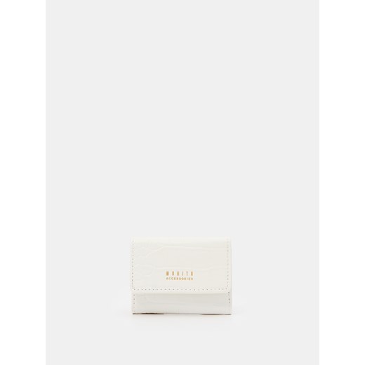 Mohito - Mały biały portfel - biały ze sklepu Mohito w kategorii Portfele damskie - zdjęcie 171958538