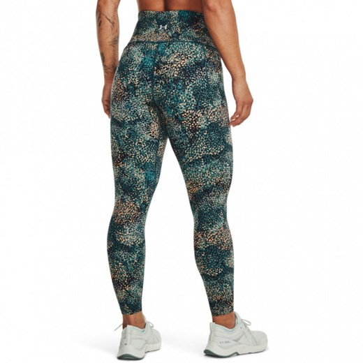 Damskie legginsy treningowe UNDER ARMOUR Meridian Print Ankle Leg - morskie Under Armour M promocja Sportstylestory.com