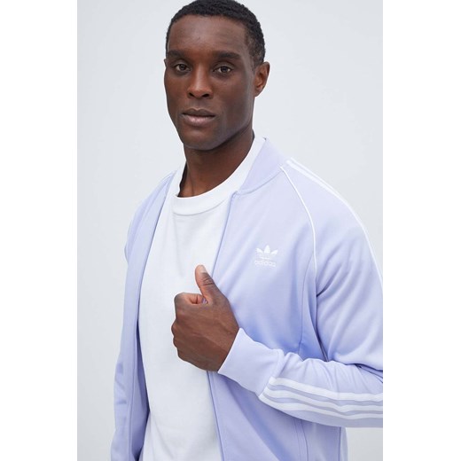 adidas Originals bluza męska kolor fioletowy z aplikacją IR9889 ze sklepu PRM w kategorii Bluzy męskie - zdjęcie 171962247