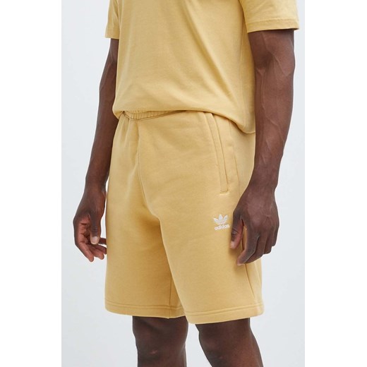 adidas Originals szorty męskie kolor żółty IR7815 ze sklepu PRM w kategorii Spodenki męskie - zdjęcie 171962706