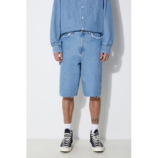 A.P.C. szorty jeansowe short oakland męskie kolor niebieski COGXL-H10193 ze sklepu PRM w kategorii Spodenki męskie - zdjęcie 171962778