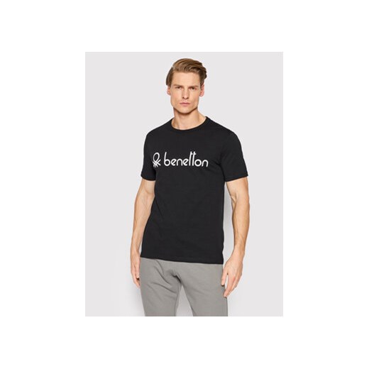 United Colors Of Benetton T-Shirt 3I1XU100A Czarny Regular Fit United Colors Of Benetton L MODIVO