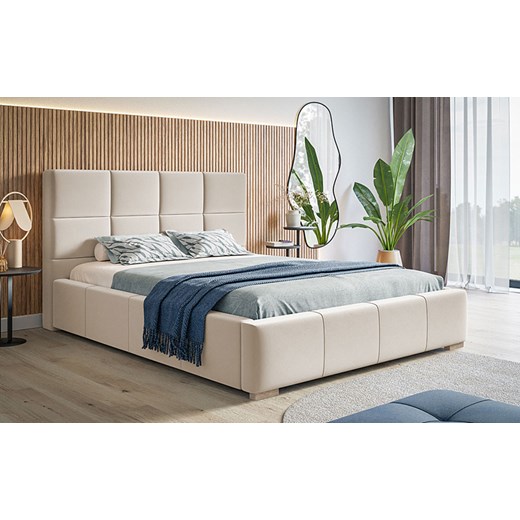 Dwuosobowe łóżko z pojemnikiem 180x200 Campino 3X - 36 kolorów Elior One Size Edinos.pl