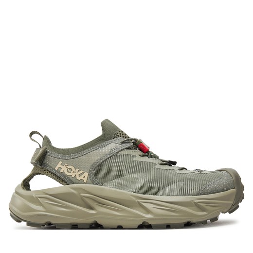 Sandały męskie zielone casualowe 