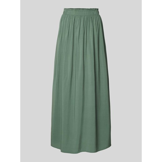 Długa spódnica z wiskozy z elastycznym paskiem ze sklepu Peek&Cloppenburg  w kategorii Spódnice - zdjęcie 171977769
