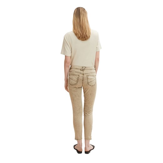 Tom Tailor Dżinsy - Skinny fit - w kolorze beżowym Tom Tailor W32/L28 wyprzedaż Limango Polska