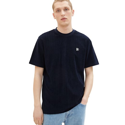 Tom Tailor Koszulka w kolorze granatowym ze sklepu Limango Polska w kategorii T-shirty męskie - zdjęcie 171979175