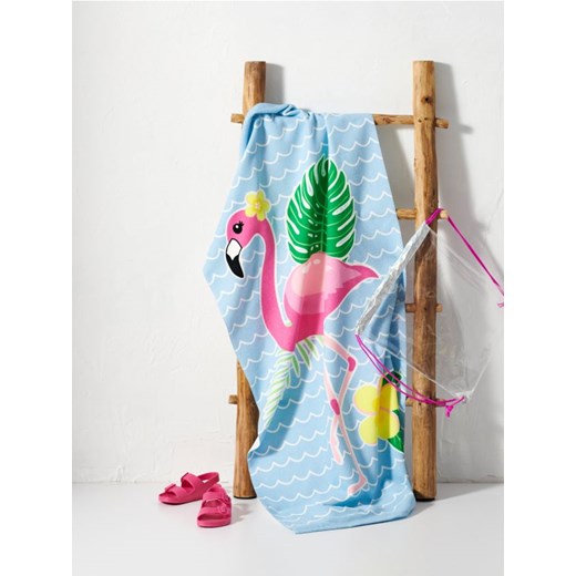 Sinsay - Ręcznik plażowy - błękitny Sinsay One Size Sinsay